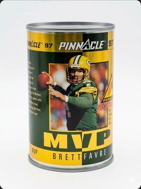 💙Vintage 1997 NIB Brett Favre NFL Football Trading Card Collector Tin Unopened